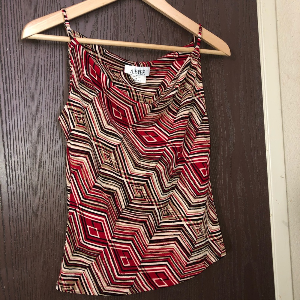 cowl tank top